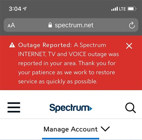 spectrum internet outage columbus ohio|problems with spectrum today.